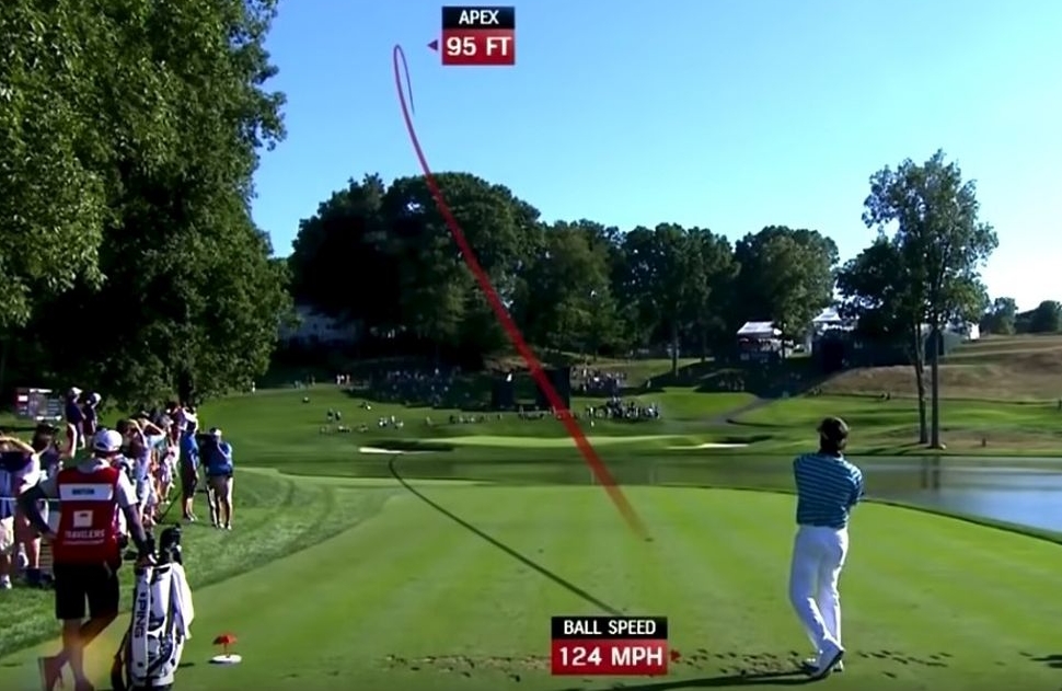 Bubba Watson a Toptracer