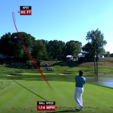 Bubba Watson a Toptracer