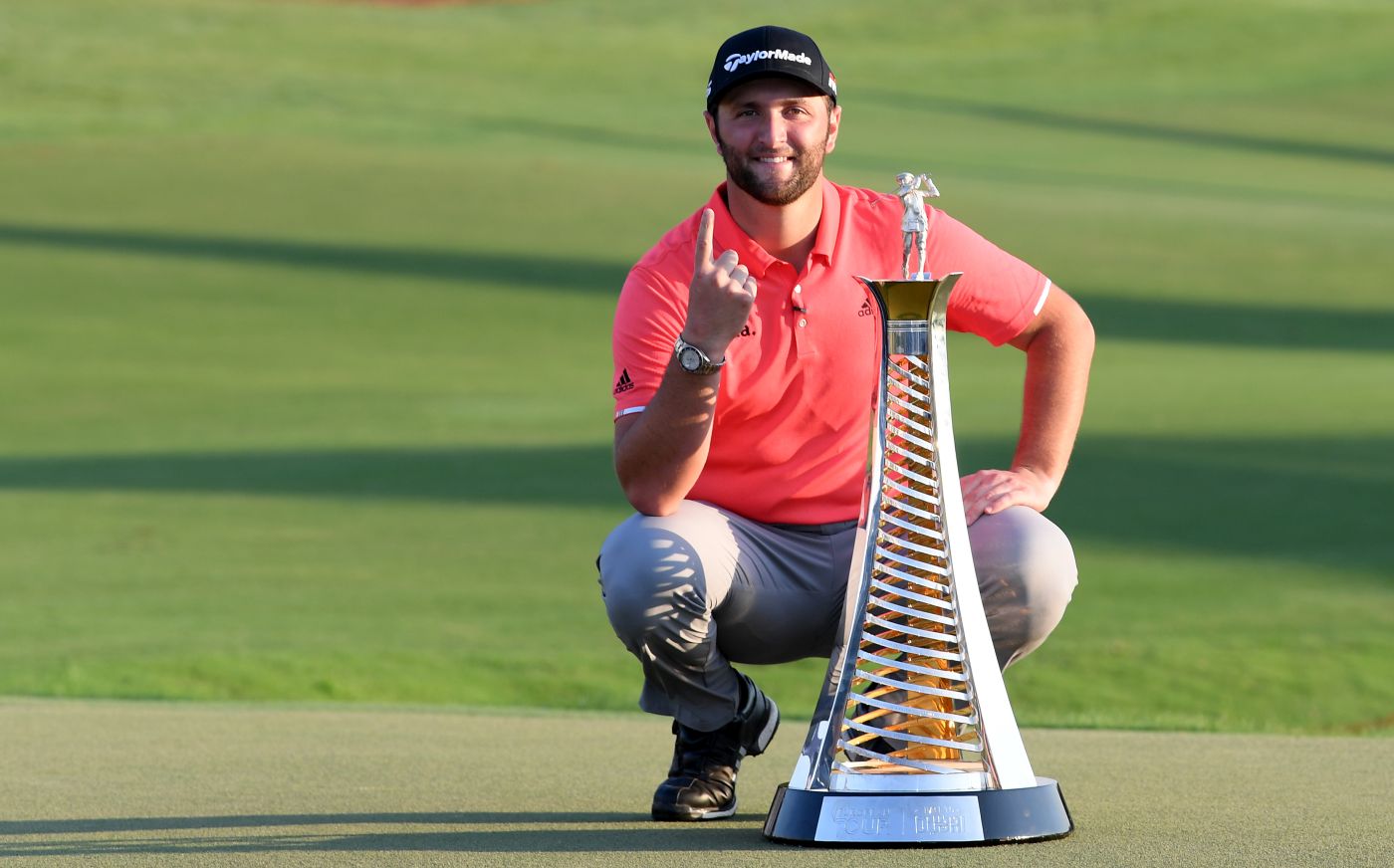 Jon Rahm vyhrál DP World Tour Championship (foto: GettyImages)