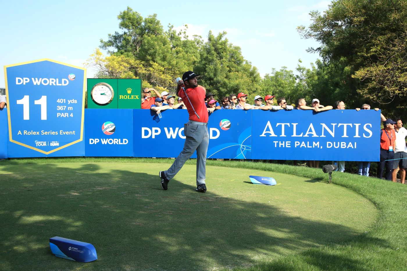 Jon Rahm vyhrál DP World Tour Championship (foto: GettyImages)