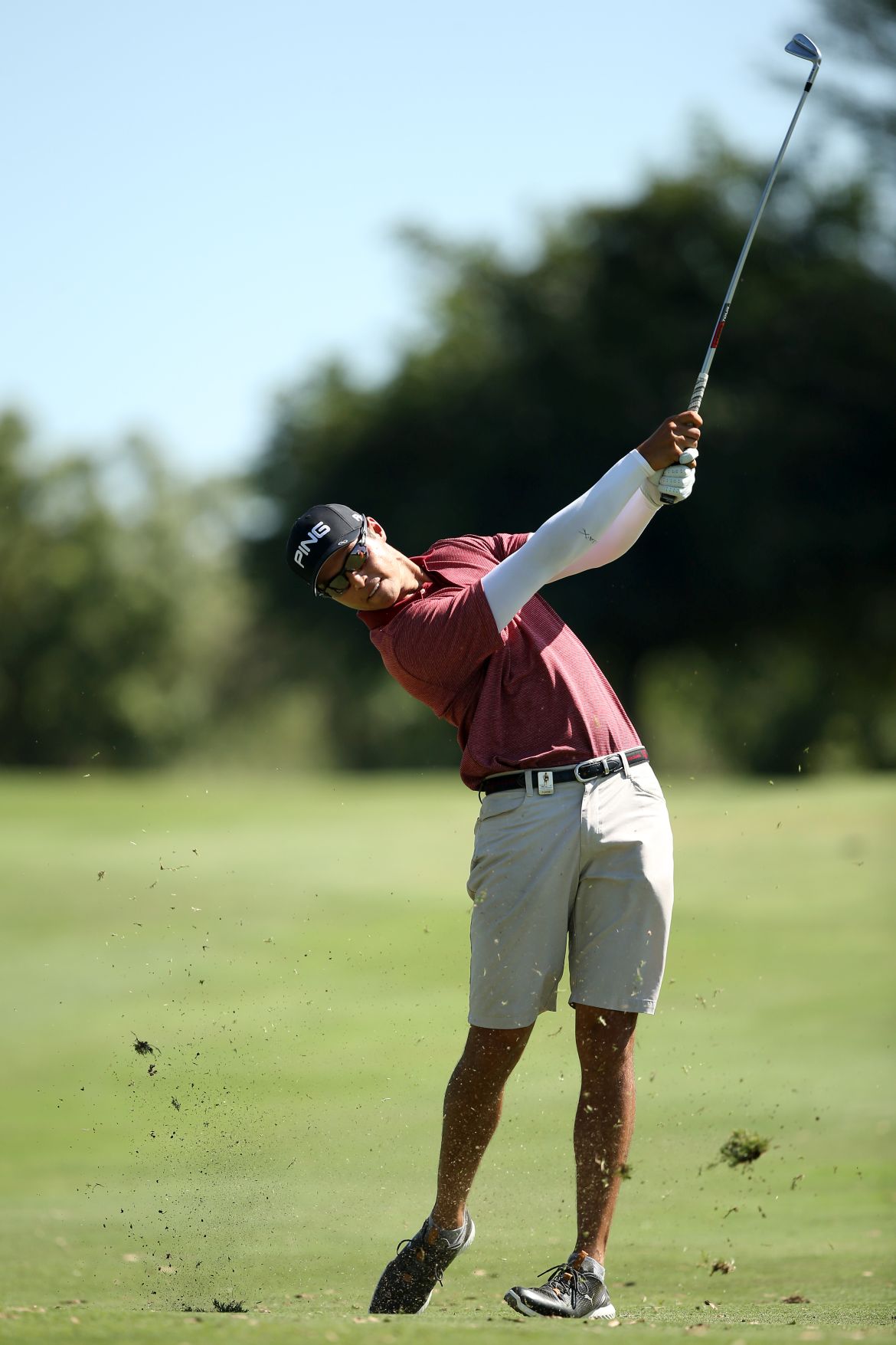 Vůbec poprvé v historii European Tour mohli hráči během Alfred Dunhill Championship hrát v soutěžních kolech v kraťasech (foto: GettyImages)