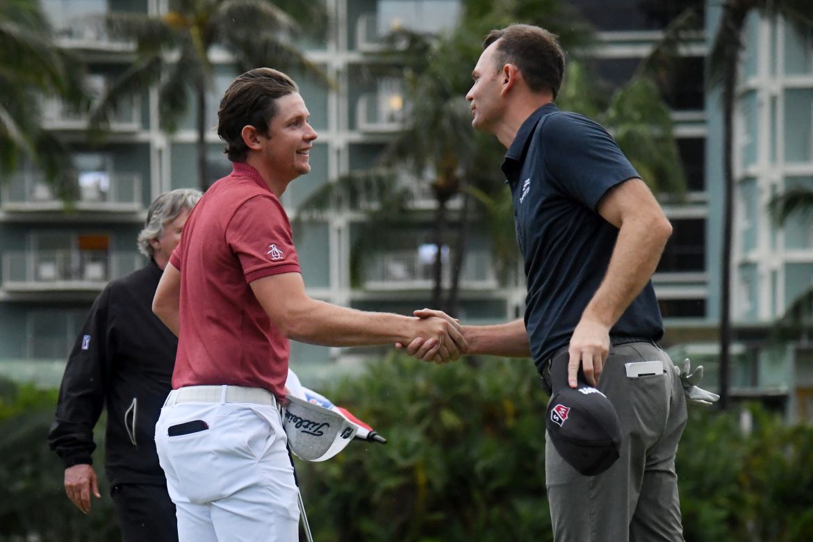 Momentka z finálového kola Sony Open na Havaji (foto: GettyImages).