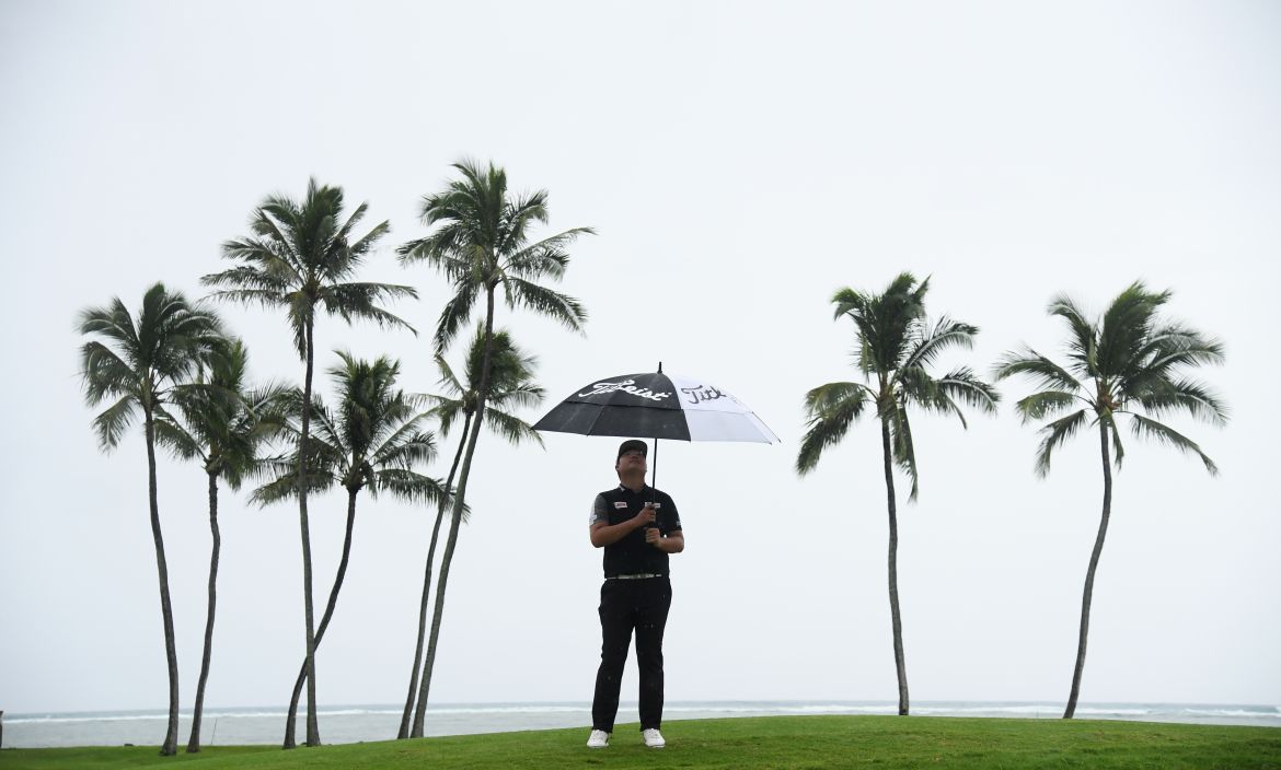 Momentka z finálového kola Sony Open na Havaji (foto: GettyImages).