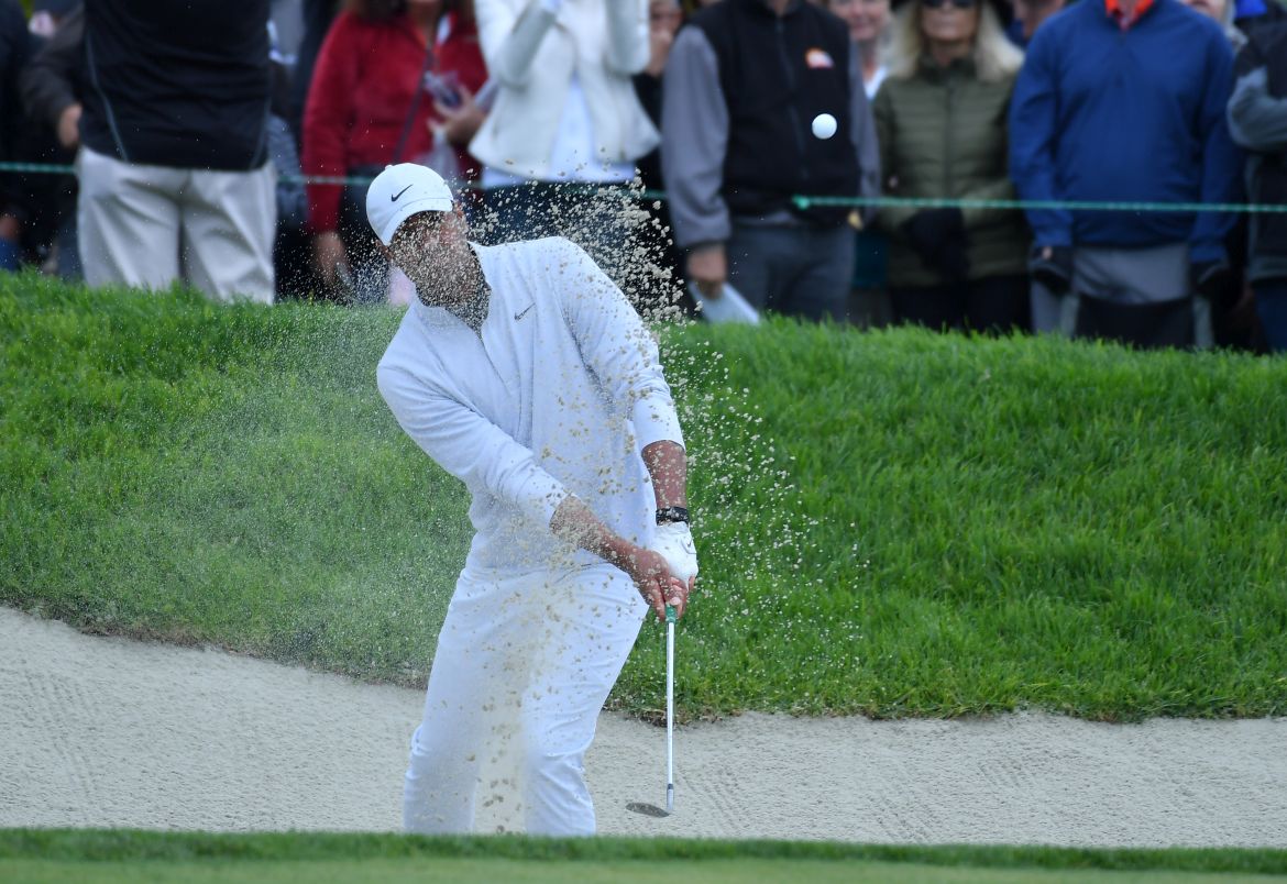 Momentka z finálového kola Farmers Insurance Open, které ovládl díky finálovému kolu za 65 ran (-7) Marc Leishman (foto: GettyImages)