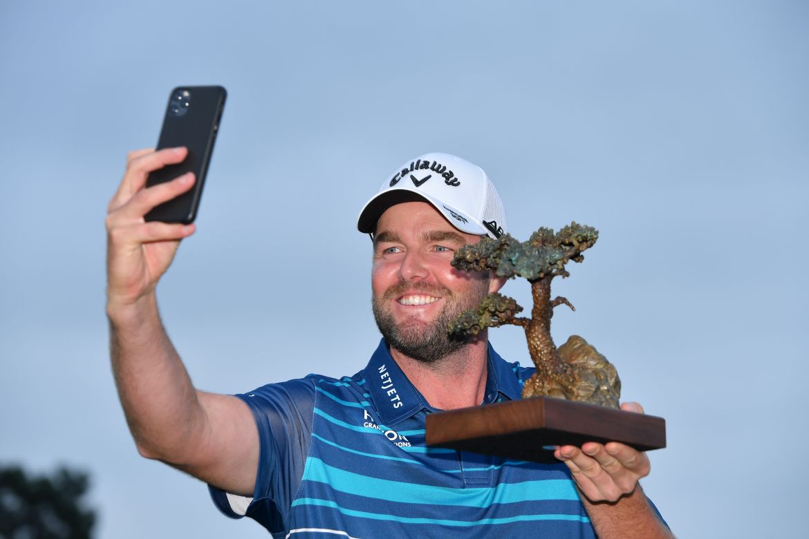 Momentka z finálového kola Farmers Insurance Open, které ovládl díky finálovému kolu za 65 ran (-7) Marc Leishman (foto: GettyImages)