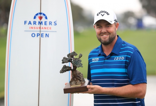 Momentka z finálového kola Farmers Insurance Open, které ovládl díky finálovému kolu za 65 ran (-7) Marc Leishman (foto: GettyImages)