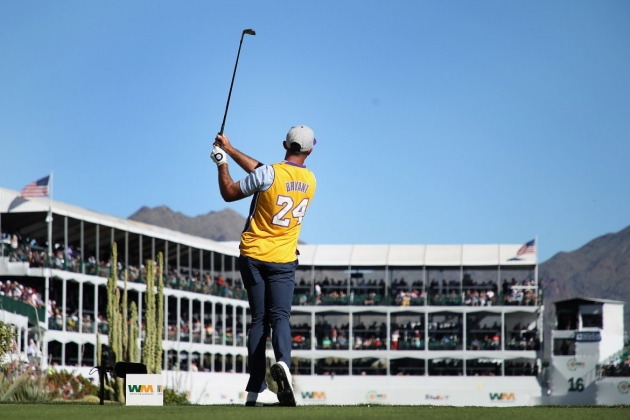 Momentka z finálového kola Waste Management Phoenix Open 2020, které až na první jamce play-off ovládl Webb Simpson (foto: GettyImages)