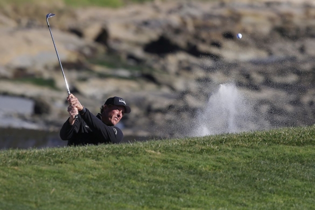 Momentka z finálového kola turnaje AT&T Pebble Beach Pro-Am, který ovládl kanadský profesionál Nick Taylor (foto: GettyImages)