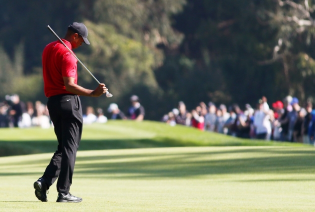 Adam Scott v Riviera Country Clubu ukončil takřka čtyřleté čekání na další vítězství na PGA Tour a připsal si 14. titul na zámořském okruhu v kariéře (foto: GettyImages)