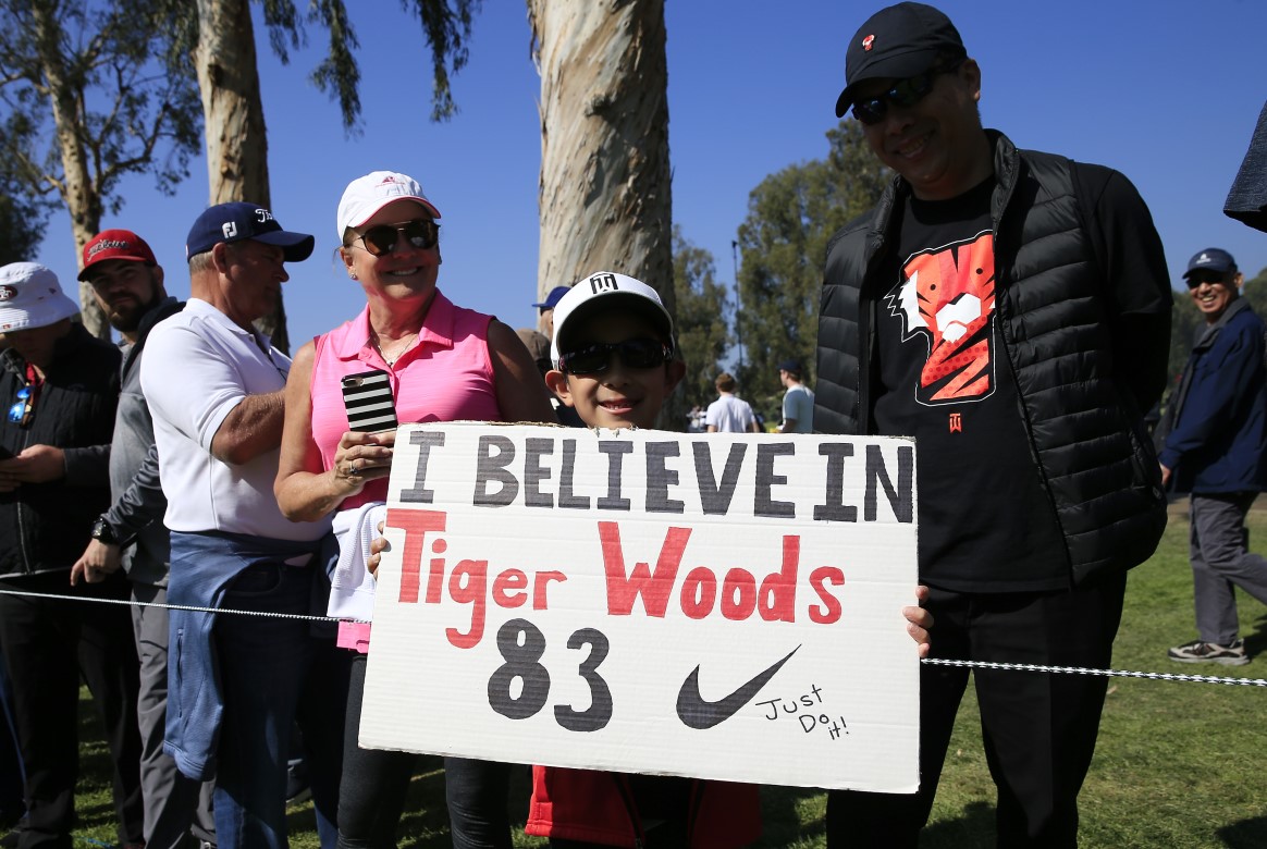 Adam Scott v Riviera Country Clubu ukončil takřka čtyřleté čekání na další vítězství na PGA Tour a připsal si 14. titul na zámořském okruhu v kariéře (foto: GettyImages)