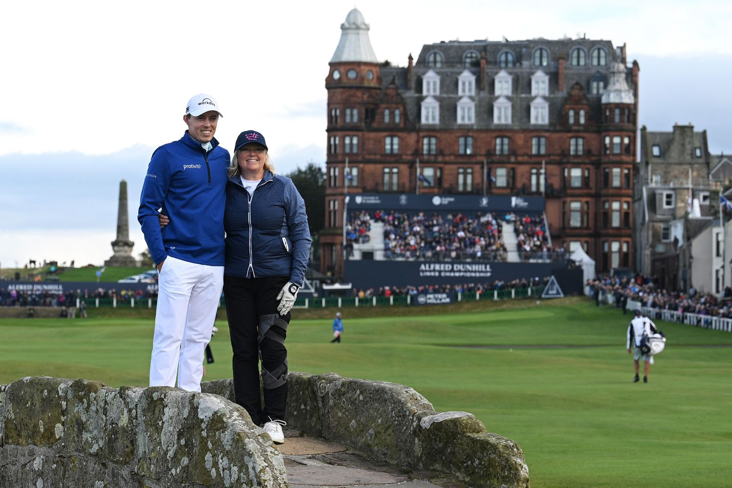 Matt Fitzpatrick s maminkou Susan (Foto: Getty Images)