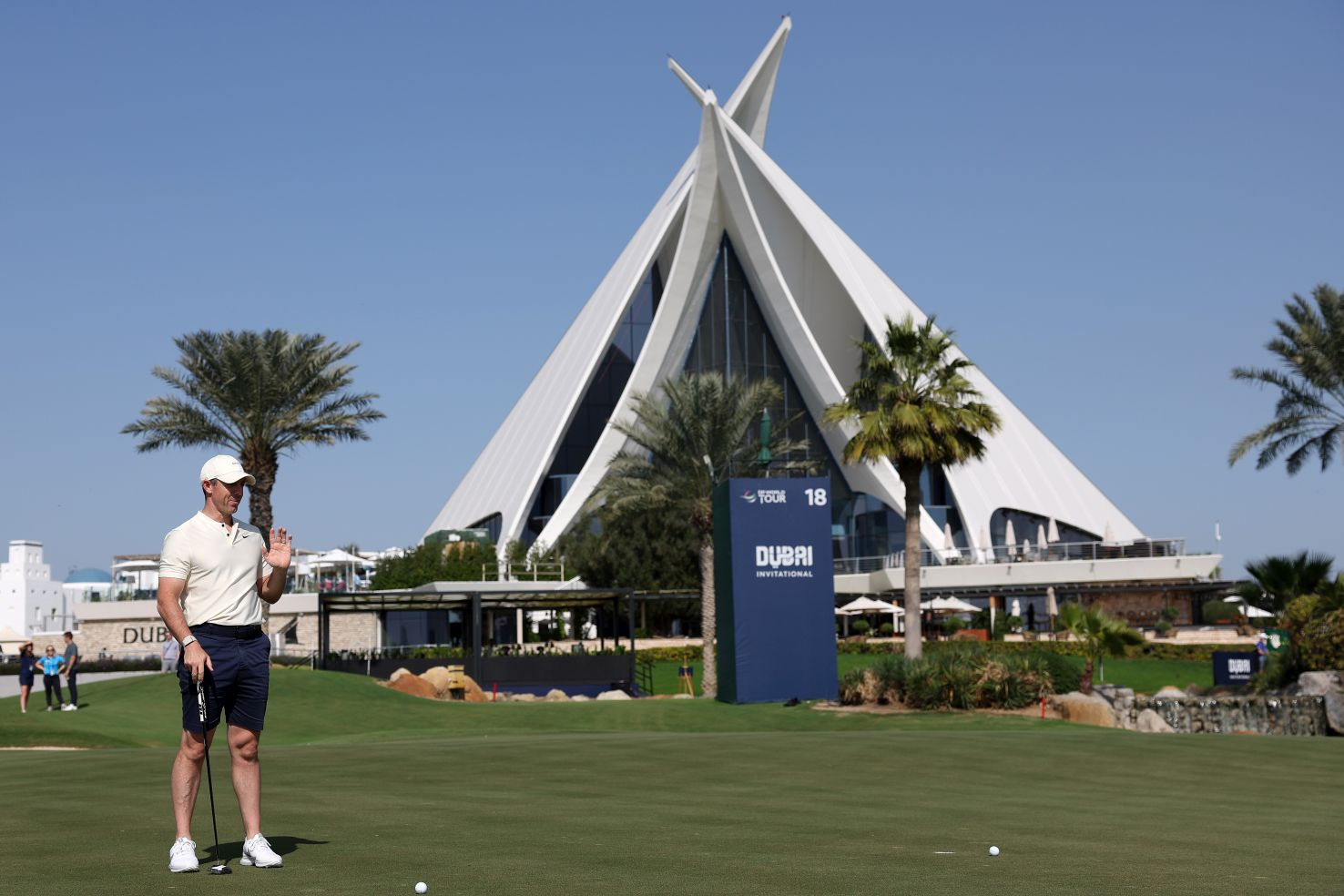 Rory McIlroy v Dubai Creek Resortu (foto: GettyImages).