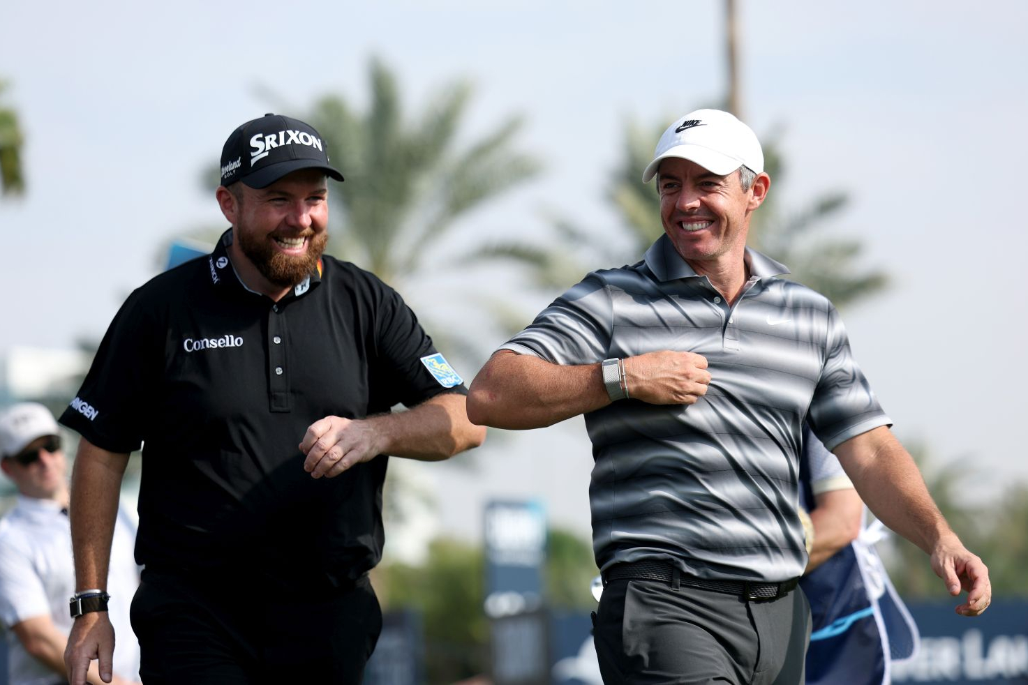 Rory McIlroy a Shane Lowry (foto: GettyImages).